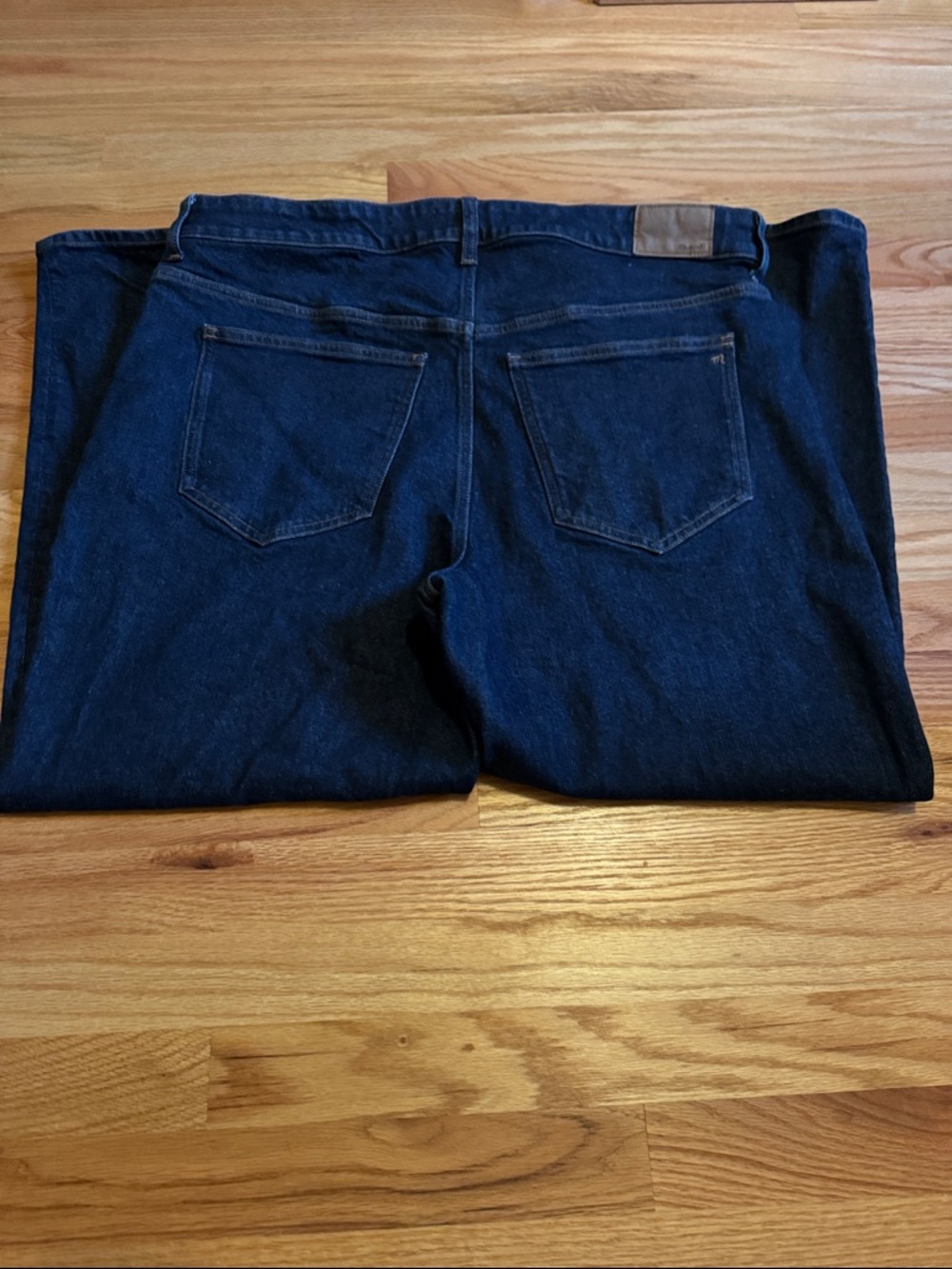 Madewell Women’s 90s Straight Jeans in Deep Indigo Size 18W - Picture 2 of 4